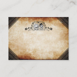 Cartes de siège mariage - Noms avant BLANC sur l'a