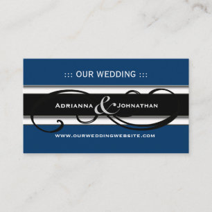 Cartes de site web Mariage personnalisées