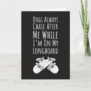 Cartes de skateboard mignonnes Sport Skateur Longb