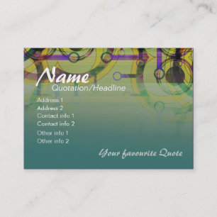Cartes de société/profil d'anneaux de cercle