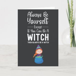 Cartes de Sorcière Mignonne Humour Drôle Humoristi