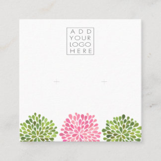 Cartes de soutien pour boucles d'oreilles Ajoutez