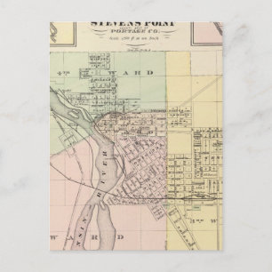 Cartes de Stevens Point, Elroy et Wonewoc