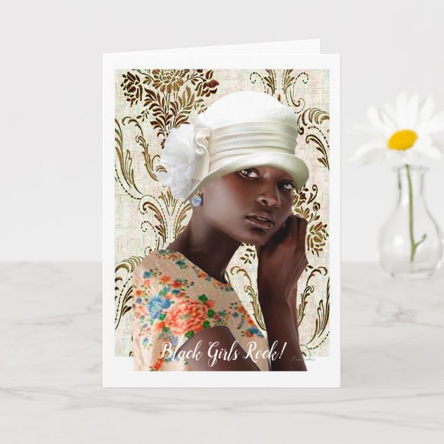 Cartes De Style Afrocentriques (Petite plante)