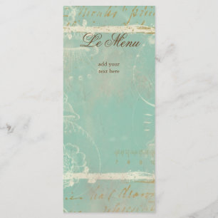 Cartes de support de Toile de bleu français