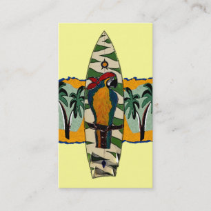 Cartes de Surf Pirate Perroquet