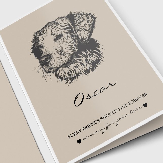 Cartes de Sympathie pour animaux | Best Friend Ret (Pet Loss, Pet Memorial, Dog Lover, Pet Sympathy Card for a Golden Retriever)