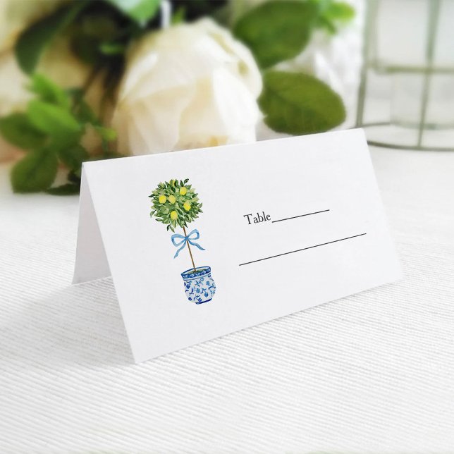 Cartes de table Arbre Citron (Créateur téléchargé)
