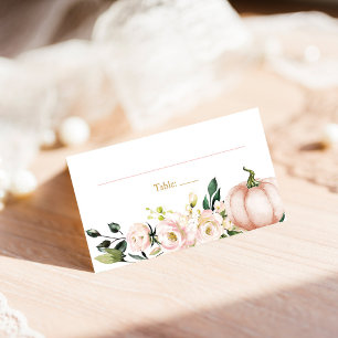 Cartes de table automne Lieu Nourriture Cartes de