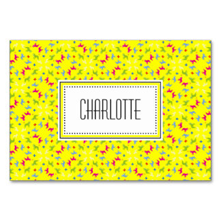 Cartes de table Bouledogues Français