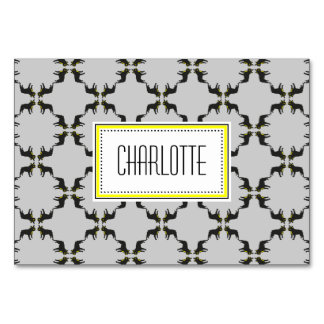 Cartes de table Bouledogues Français