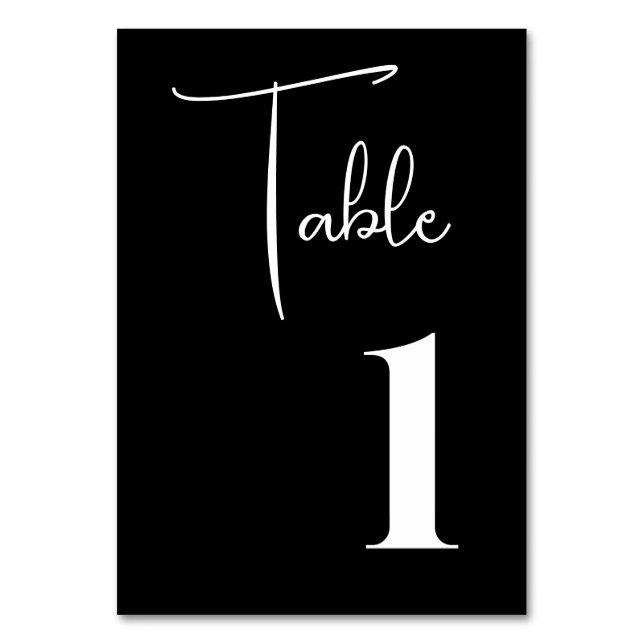 Cartes de table de mariage (Par défaut)
