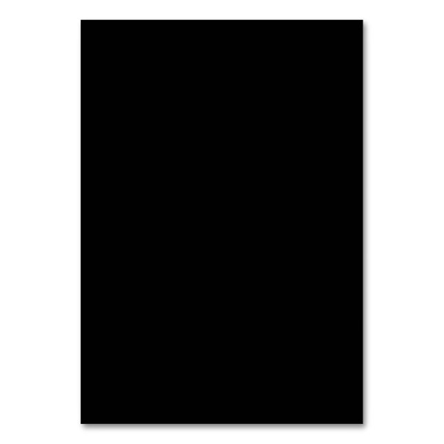 Cartes de table de mariage noires de luxe (Par défaut)