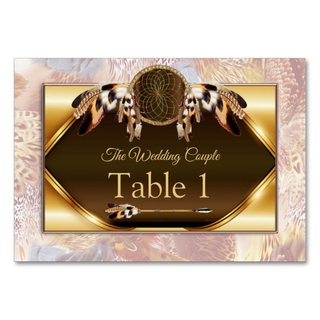 Cartes de table Dream Catcher (Devant)