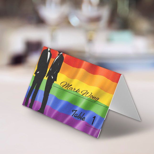 Cartes de table élégantes et modernes pour mariage (Créateur téléchargé)