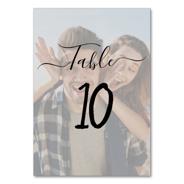 Cartes de table élégantes pour mariage avec verdur (Par défaut)