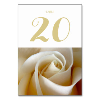 Cartes de table Mariage florales