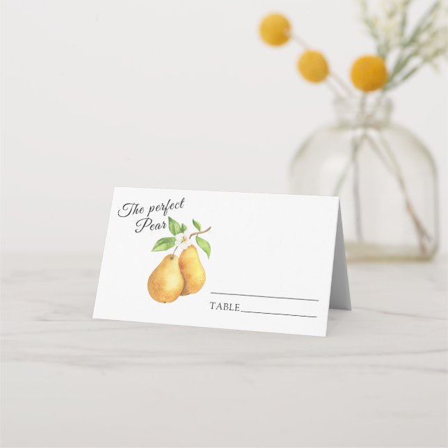 Cartes de table pour l'enterrement de vie de jeune (Devant)