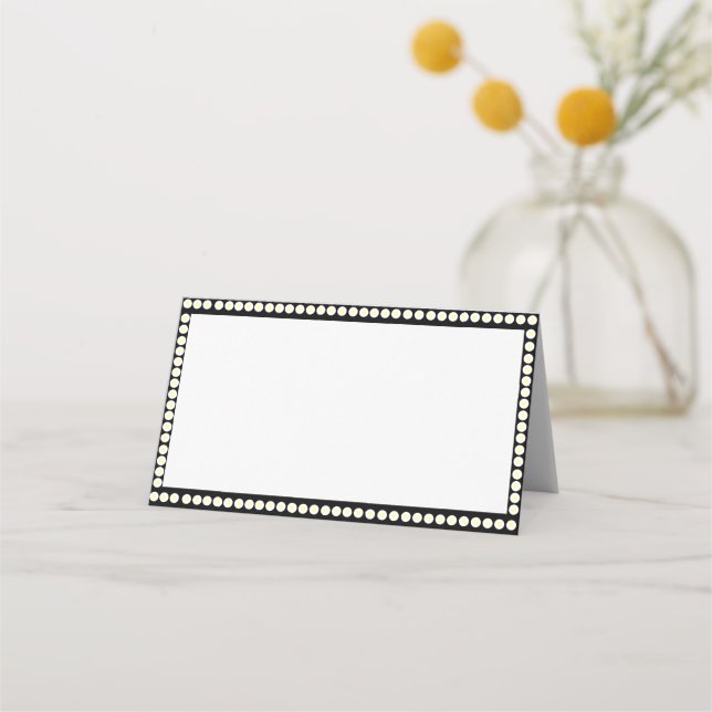 Cartes de tableau de style marquise (Devant)