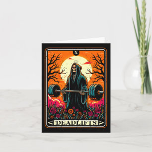 Cartes de Tarot d'Horreur Soulevés de Terre La Mor
