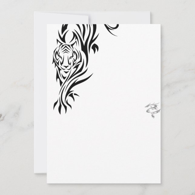 Cartes de tigres (Devant)