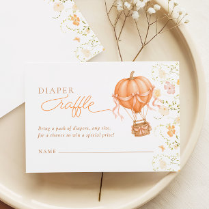 Cartes de tirage au sort de couches Fleurs sauvage