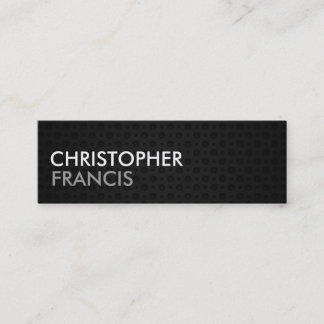 Cartes de ton en métal deux de tungstène mini