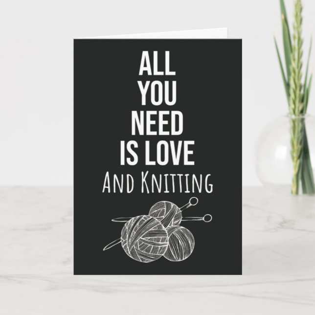 Cartes de tricot simples et mignonnes artisanat de (Devant)