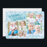 Cartes de vacances de collage Winter Whimsy<br><div class="desc">Célébrez la saison avec cette carte de vacances moderne et élégante de Berry Berry Sweet.</div>