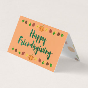 Cartes de vacances de Thanksgiving Friendsgiving j