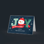 Cartes de vacances Joyeux Bonhomme de neige EDITAB<br><div class="desc">Collection assortie disponible. Design © Berry Berry Sweet.  Visitez notre showroom de design sur WWW.BERRYBERRYSWEET.COM</div>