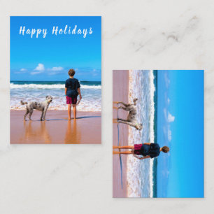 Cartes de vacances personnalisées avec photo