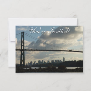 Cartes de Vancouver Personnalisées Réponse RSVP de