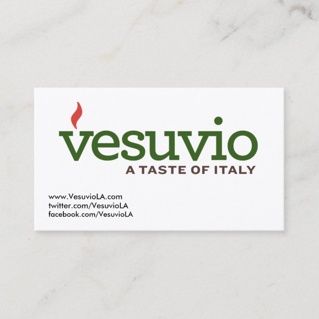 CARTES DE VESUVIO (Devant)
