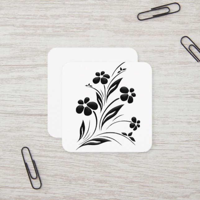 Cartes de visite (Devant/Arrière en situation)