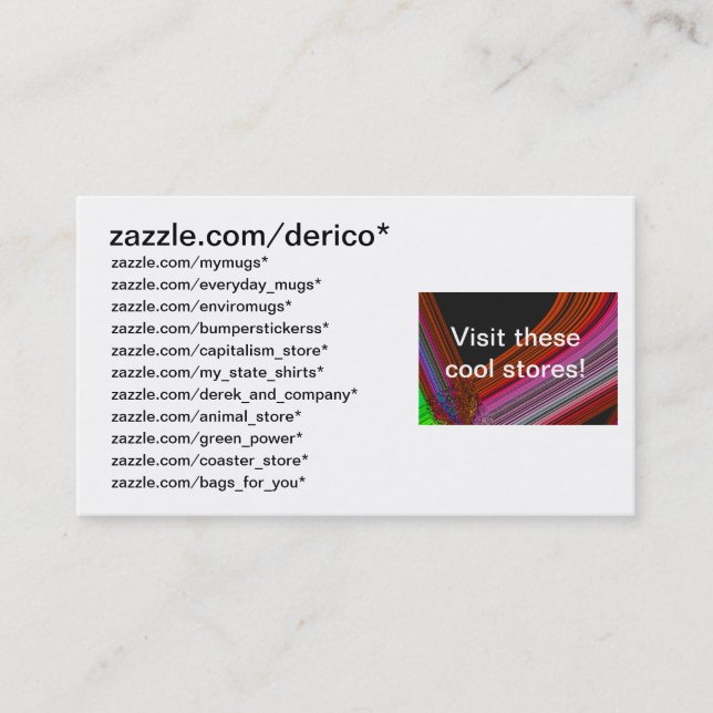 Cartes de visite (Devant)