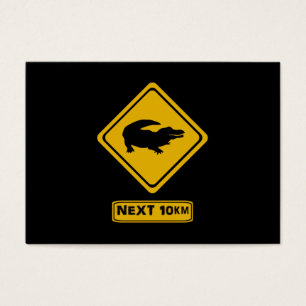 Cartes De Visite 10 km de crocodiles