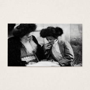 Cartes De Visite 1920 Étudier la Torah, noir + blanc