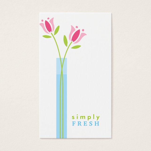 Cartes De Visite 311-Simple frais (Devant)