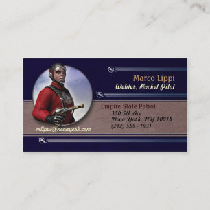 Cartes de visite #4 pilotes de Rocket