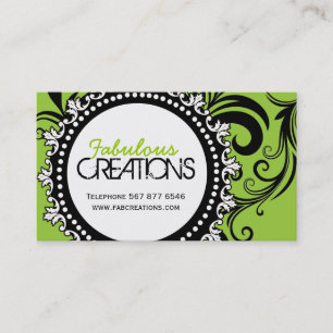 CARTES DE VISITE À LA MODE DE CONCEPTEUR