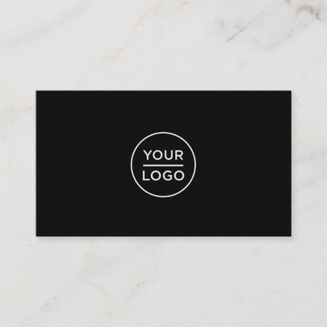 Cartes de visite à logo personnalisé - design prof (Devant)