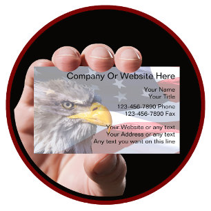 Cartes de visite à thème patriotique