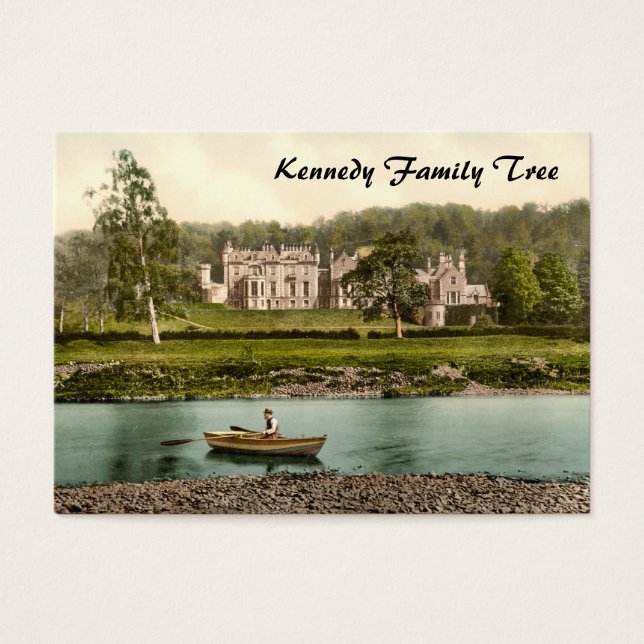 Cartes De Visite Abbotsford House, Scottish Borders, Écosse (Devant)