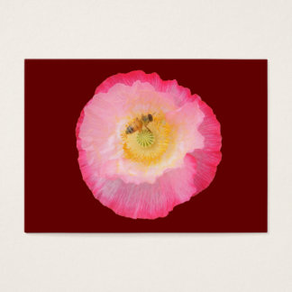Cartes De Visite Abeille sur Poppy ~ ATC