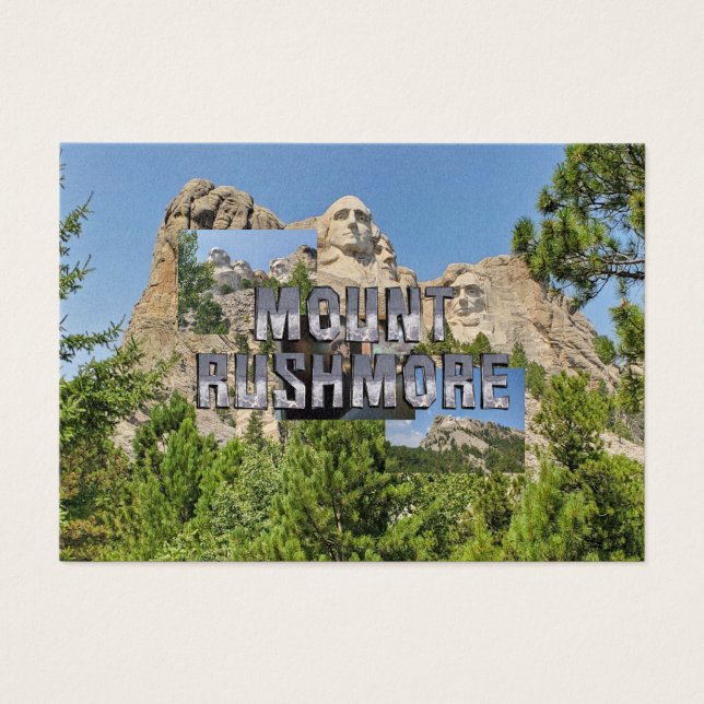 Cartes De Visite ABH Mount Rushmore (Devant)