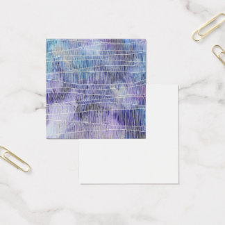 Cartes De Visite Abstrait Encre Alcoolique Lavande avec Lignes Fine