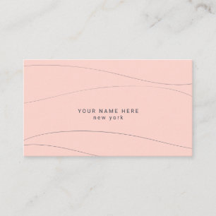 Cartes de visite abstraites modernes à budget pers