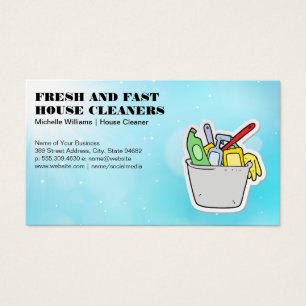 Cartes De Visite Accueil   Équipement de nettoyage