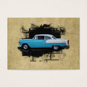 Cartes De Visite ACEO- 1955 Chevy Bel Air- Voiture Classique - Mini